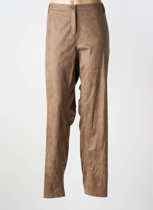 Pantalon slim marron SOMMERMANN pour femme