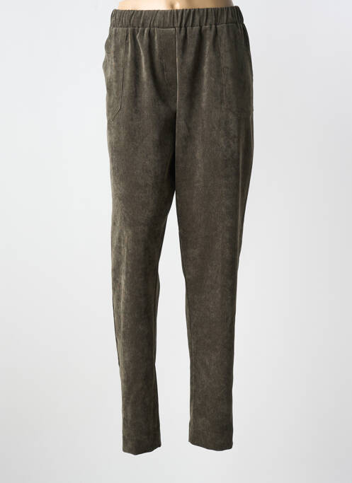 Pantalon slim vert FA CONCEPT pour femme