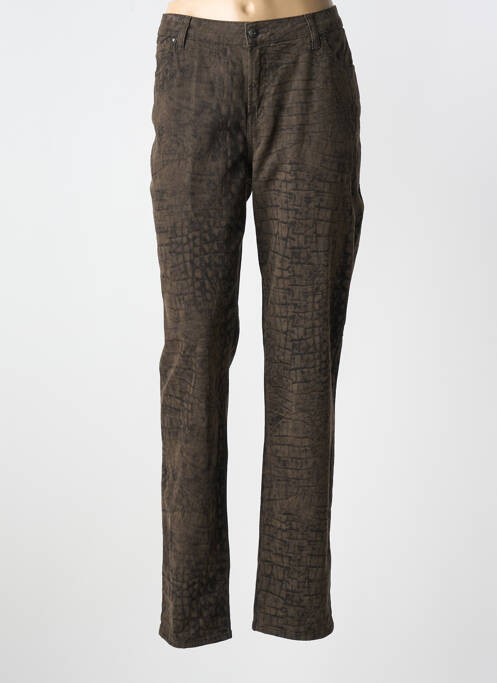 Pantalon slim vert MERI & ESCA pour femme