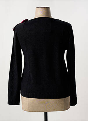 Pull col bateau manches longues violet SKOVHUUS femme