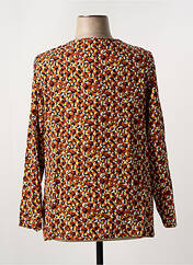 Blouse orange FRANCE RIVOIRE pour femme seconde vue