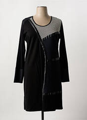 Robe mi-longue noir FRED SABATIER pour femme seconde vue