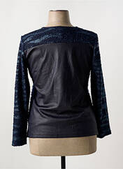 Top bleu FRANCE RIVOIRE pour femme seconde vue