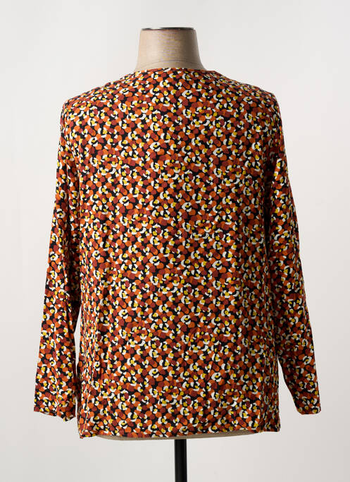 Blouse orange FRANCE RIVOIRE femme