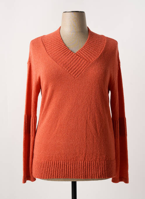 Pull orange EPINE & NOISETTE pour femme