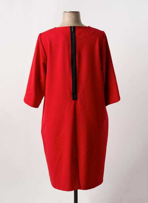 Robe mi-longue rouge FRANCE RIVOIRE pour femme