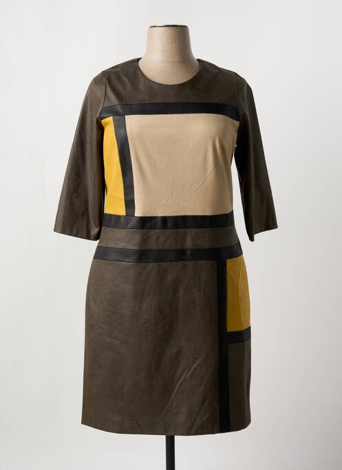 Robe mi-longue vert MERI & ESCA pour femme