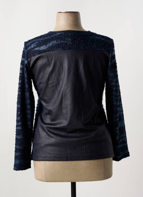 Top bleu FRANCE RIVOIRE femme