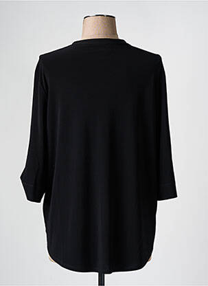 Blouse col rond manches longues noir JOSEPH RIBKOFF femme