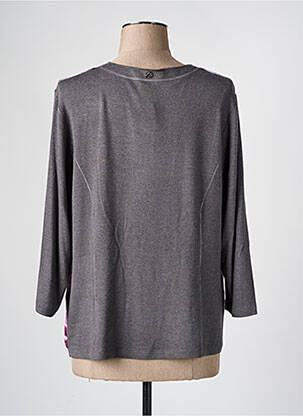 T-shirt manches longues manches longues gris LUCIA femme