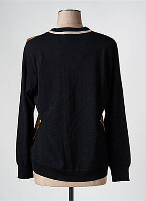 Pull coupe cintrée manches longues noir MERI & ESCA femme