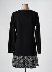 Robe courte noir ANDAMIO pour femme seconde vue
