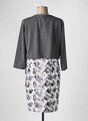 Robe mi-longue gris ANDAMIO pour femme seconde vue