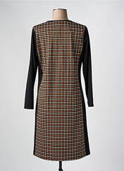 Robe mi-longue marron FRANCE RIVOIRE pour femme seconde vue