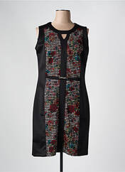 Robe mi-longue noir FRANCE RIVOIRE pour femme seconde vue