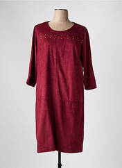 Robe mi-longue rouge FRED SABATIER pour femme seconde vue