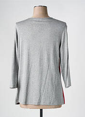 T-shirt gris FRANK WALDER pour femme seconde vue