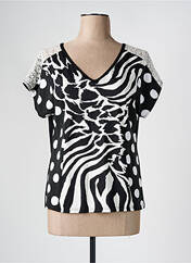 T-shirt noir OLIVIER PHILIPS pour femme seconde vue