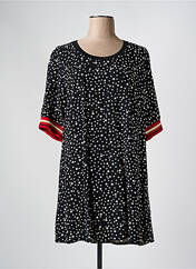 Tunique manches courtes noir CHALOU pour femme seconde vue