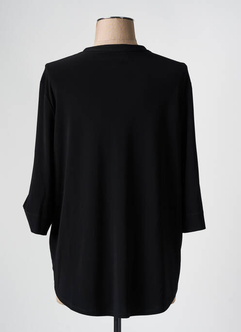 Blouse col rond manches longues noir JOSEPH RIBKOFF femme