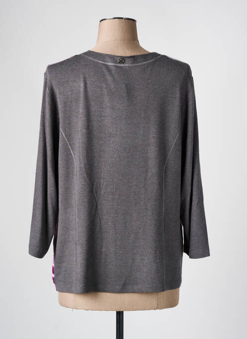 T-shirt manches longues manches longues gris LUCIA femme