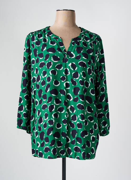 Blouse vert ERFO pour femme