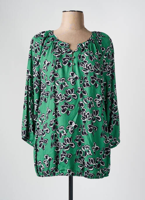 Blouse vert ERFO pour femme