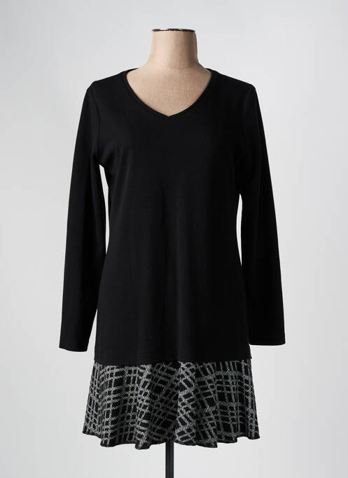 Robe courte noir ANDAMIO pour femme