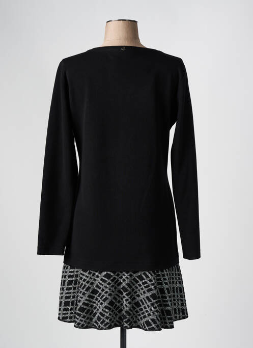 Robe courte noir ANDAMIO pour femme