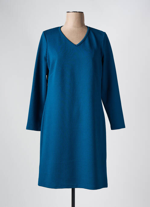 Robe mi-longue bleu MERI & ESCA pour femme
