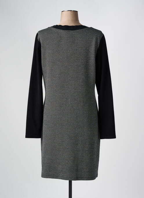 Robe mi-longue noir ANDAMIO pour femme