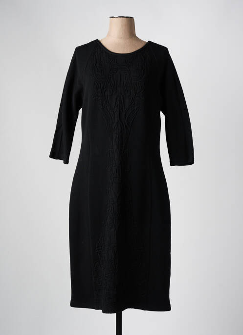 Robe mi-longue noir FRANK WALDER pour femme