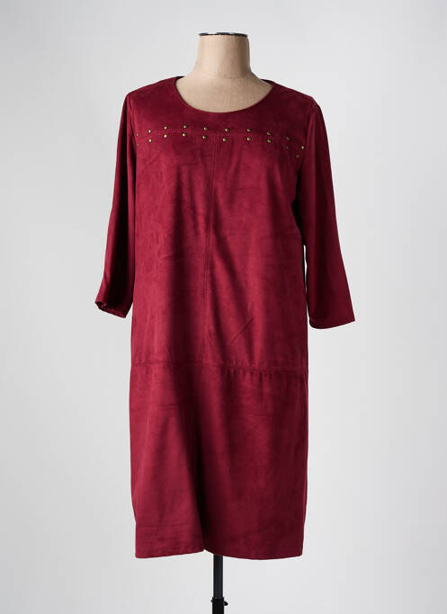 Robe mi-longue rouge FRED SABATIER pour femme