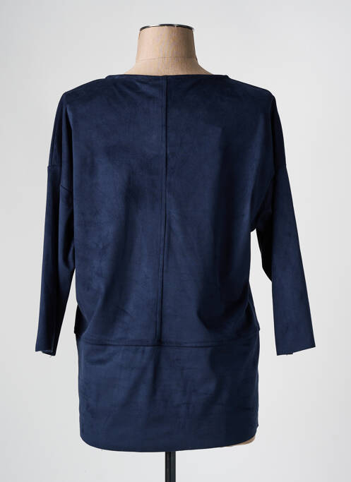 Top bleu ANDAMIO femme