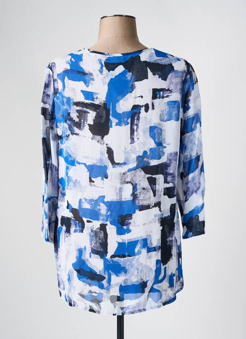 Tunique manches longues bleu FRANK WALDER pour femme