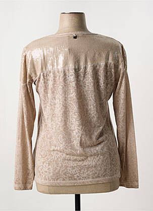 T-shirt manches longues manches longues beige FRED SABATIER femme