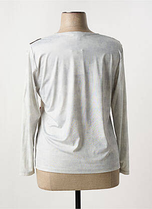 T-shirt manches longues manches longues gris MERI & ESCA femme