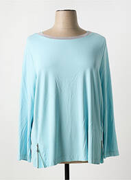T-shirt manches longues manches longues bleu BASLER femme