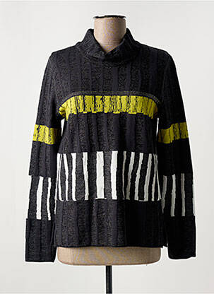 Pull coupe cintrée manches longues gris FABER femme