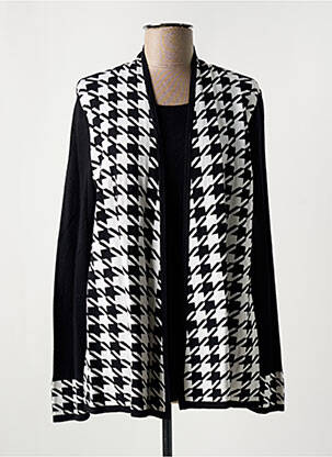 Pull noir FRANK WALDER pour femme