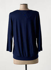 T-shirt bleu FRANK WALDER pour femme seconde vue
