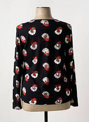 T-shirt noir PAUSE CAFE pour femme seconde vue