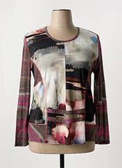 T-shirt violet FRANCE RIVOIRE pour femme seconde vue