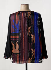 Tunique manches longues noir FRANCE RIVOIRE pour femme seconde vue