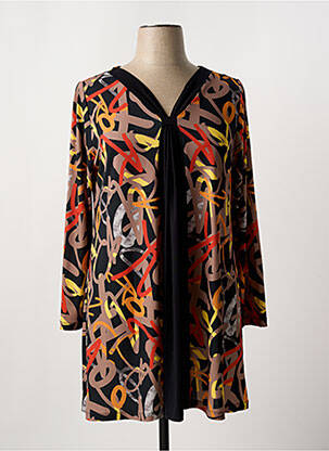 Tunique manches longues noir YOEK pour femme