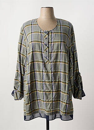 Tunique manches longues vert SEMPRE PIU BY CHALOU pour femme