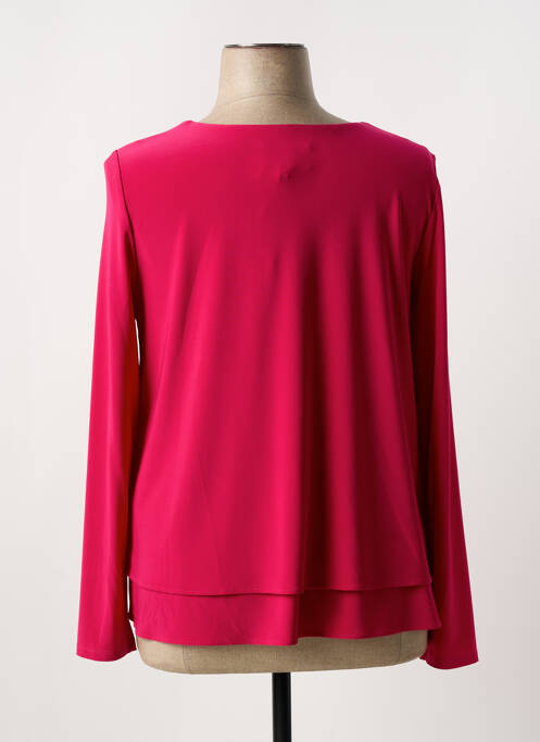 Top stretch manches longues rose JOSEPH RIBKOFF femme