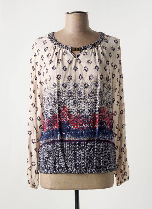 Blouse beige FRANK WALDER pour femme