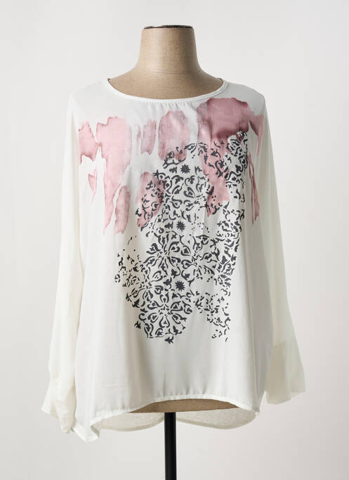 Blouse beige FRED SABATIER pour femme