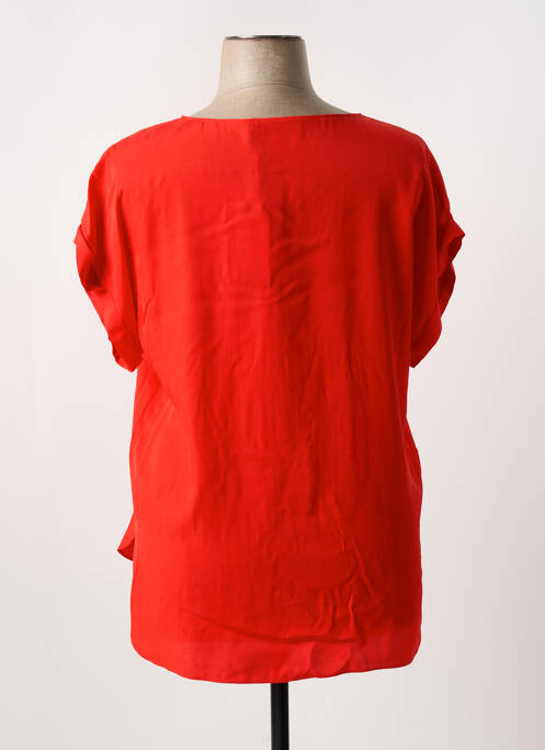 Blouse orange ELENA MIRO pour femme